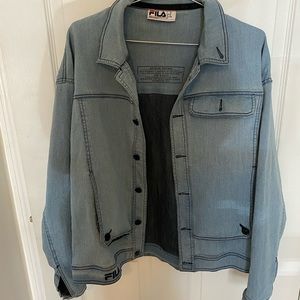 Fila Vintage/retro inspired denim jacket